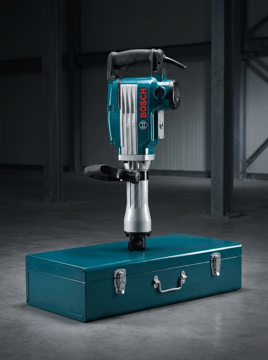 چکش تخریب (پیکور) بوش ۱۷کیلوییBOSCH - قدرت تخریب بالا، طراحی صنعتی